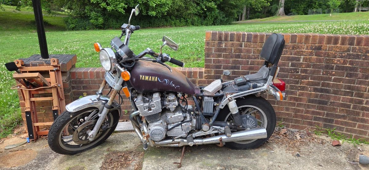 Yamaha motorcycle DOES NOT RUN. Purchase offers being accepted at the sale!