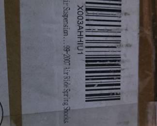 Air ride Spring Shocks NEW IN BOX
