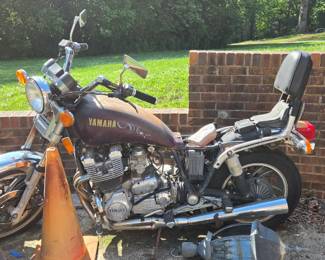 Yamaha Motorcycle does not run. Title available