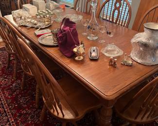 large table-seats 8, solid wood