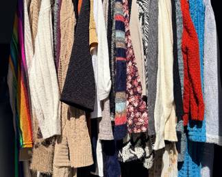 Women’s dusters, cardigans, and robes