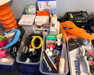 Various household items