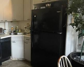 $350 -- Black Whirlpool Refrigerator MFG 2022