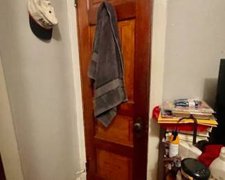 $125 -- Vintage Five-Panel Oak Door c. 1906
