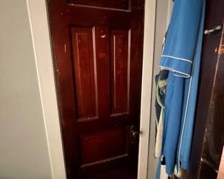 $125 -- Vintage Five-Panel Oak Door c. 1906