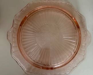 Pink Depression Tray