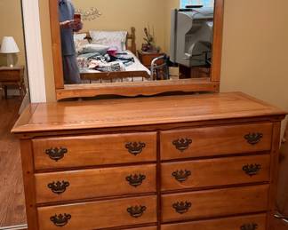Vintage Maple Dresser