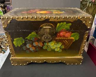 Hand Painted Trunk