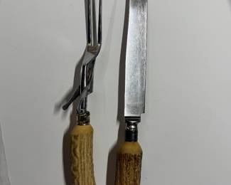 Antique Carving Set