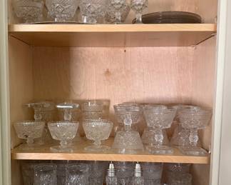 Set Cape Cod Glassware