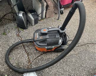 Rigid portable vac
