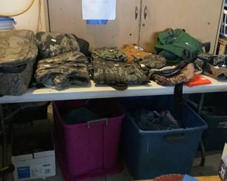 Lots of Hunting Clothing