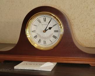 Bulova mantel clock