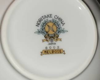 Noritake Melrose china set