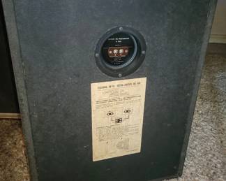 Vintage speakers