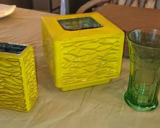 Vintage pottery vases