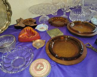 Vintage ashtrays