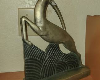 Fisher gazelle bookends