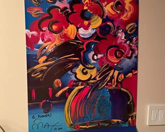 Peter Max "Flowers" / Neo Fauve Series