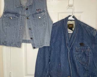 M.W.C. Vest and Palmer & Palmer Denim Jacket