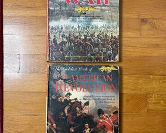 The Golden Book of The Civil War & The Golden Book of The American Revolution