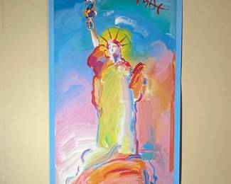 Peter Max Statue of Liberty 2000 II Poster