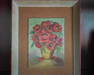 Floral Still Life Painting by Rowena