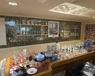 Assorted Barware and Collectibles