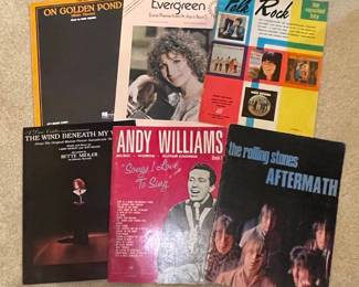 Various Vinyl Records: Soundtracks, Pop, and Classic Rock