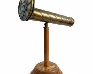 The Broadmoor Elektronix Masters 1985 Brass and Stained Glass Kaleidoscope