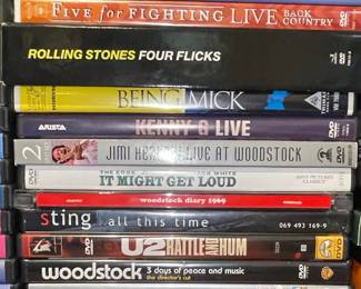 Concert and Documentary DVDs Collection