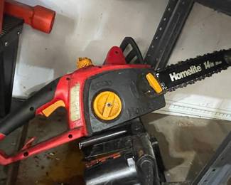 Homelite Electric Chainsaw