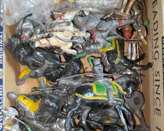 Vintage Britains Knights and Medieval Figurines Assortment