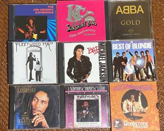 Collection of Music CDs