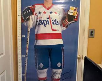 Rod Langway Washington Capitals Unicap Vitamins Poster