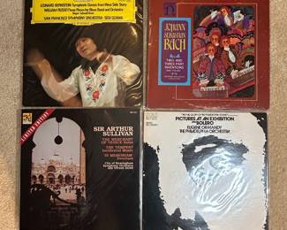 Classical Music Vinyl Records Collection
