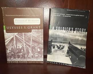 Modern Library War Series Books: Personal Memoirs of Ulysses S. Grant & A Soldier's Story