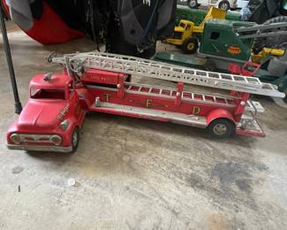Vintage Tonka Toys Pressed Steel Fire Truck