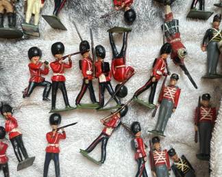 Britains Ltd. Lead Soldiers, British Infantry Figures