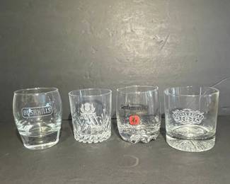 Whiskey Tumblers - Bushmills, Gentleman Jack, Chivas Regal