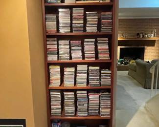 Assorted Compact Discs and DVDs