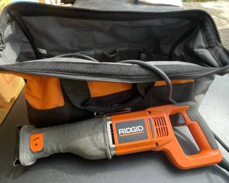 RIDGID Orbital Reciprocating Saw with Tool Bag