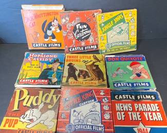 Castle Films 8mm Film Cartridges