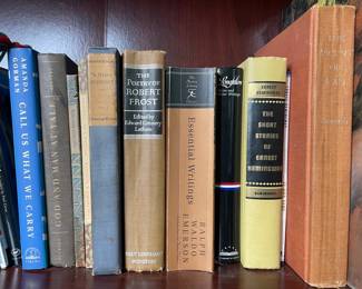 Collection of Assorted Hardcover Books by Notable Authors