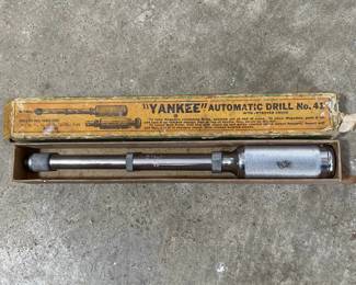 Yankee No. 41 Automatic Drill with Improved Chuck and Original Box