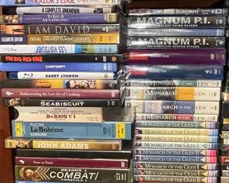 DVD and Blu-ray Collection - TV Series and Movies