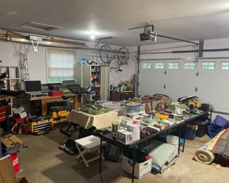 Full garage of tools & more