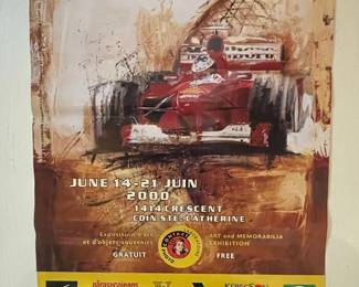 Ferrari Festival Quebec 2000 Poster