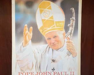 Pope John Paul II Commemorative Print