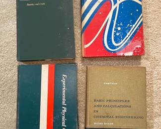 Collection of Chemistry and Engineering Textbooks